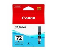 Canon pgi-72pc cartuccia d'inchiostro originale ciano per foto