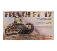 SERBATOIO LEGGERO MENG TS-011 FT-17 FRANCESE (TORRETTA RIVATA) 1/35