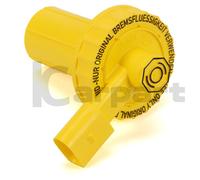 Serbatoio liquido freni tappo giallo con sensore di livello VW AUDI SEAT SKOD...