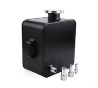 Serbatoio Liquido Raffreddamento 2.5L Auto Serbatoio Liquido | Alluminio per robusto, tappo 1.3 BAR, resistenza , dimensioni compatte, lunga durata(Black)