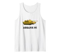 Serbatoio Militare USA Guerra del Vietnam - Abrams M1 Tank Canotta
