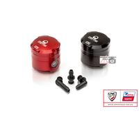 Serbatoio olio freno 25 ml MONOCHROME tre beccucci nero Yamaha YZF R1 07-08 CNC