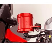 SERBATOIO OLIO FRENO ANTERIORE ALLUMINIO TAPPO TITANIO MOTOCORSE 49 ML