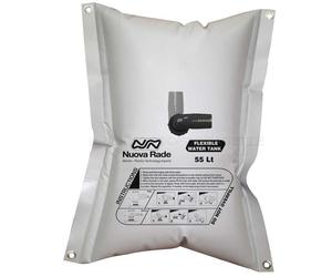 SERBATOIO PER ACQUA FLESSIBILE IN PVC NUOVA RADE 55 LITRI RETTANGOLARE