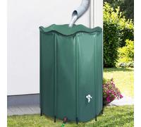 vidaXL Serbatoio per Acqua Piovana Pieghevole con Rubinetto 1350 L