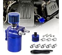 Serbatoio per Auto in Alluminio, Kit Universale Serbatoio del Serbatoio per Auto, 300ml Decanter Vapori Olio con Filtro a Cono, Tubo Flessibile e Altri Accessori