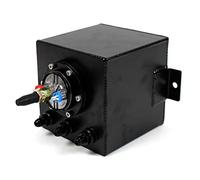 Serbatoio per catch in alluminio da 3 litri + pompa 044 nero, serbatoio benzina Rallye Turbo Race 1014025