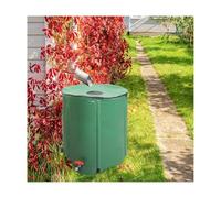 Serbatoio per la raccolta dell'acqua piovana, Barile da pioggia portatile pieghevole multicolore con dimensioni multiple giardino for esterni(Green,250L)