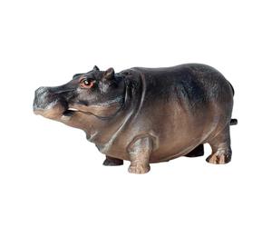 Serbatoio per pesci d'acquario, pompa per pesci ossigeno, gorgogliatore per acquario ippopotamo, pietra pneumatica, 14,5 x 5,5 x 6,5 cm, decorazione realistica per soggiorno, fornitura acquatica