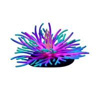 Serbatoio per pesci decorazione corallo - Piante coralline luminose - Ornamenti per Betta | Luci morbide in silicone artificiale | Si illumina in piante d'acquario scuro - per acqua dolce | 14 X 12 X