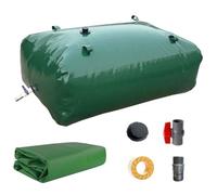 Serbatoio pieghevole e portatile per acqua, contenitore per acqua resistente alla siccità, prevenzione incendio, acqua di emergenza (1,5 x 0,9 x 0,5 m/670 l/176 gal)