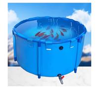 Serbatoio pieghevole per acquacoltura per stoccaggio dell'acqua e allevamento acquatico - 3750L durevole fuori terra tela pesce stagno