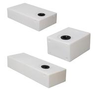 SERBATOIO RIGIDO ACQUA POTABILE CON TAPPO CAMPER BARCA 110 LT BIANCO ATOSSICO