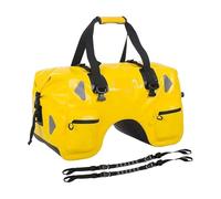 Serbatoio Portaoggetti Motos Borsa Posteriore Per Moto 70L Con Cinghie In Corda E Tasca Interna In PVC 500D Per Viaggi, Box Portabagagli(Yellow)