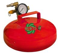 SERBATOIO PORTATILE ARIA COMPRESSA 5,5 LITRI CON MANOMETRO E MANIGLIA GLS72