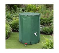Serbatoio portatile per la raccolta dell'acqua piovana da 250 l, serbatoio dell'acqua pieghevole ed ecologico, per giardino e uso esterno, design durevole e flessibile, perfetto per una raccolta