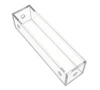 Serbatoio raffreddato acqua per computer 175/350 / 525ML con connettori per tubi Blocco ventola raffreddamento / 4 2 filetti per Raffreddamento acqua Acrilico Computer WaterT Ank