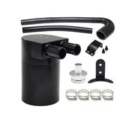Serbatoio refrigerante Kit serbatoio di raccolta olio con tubo flessibile in silicone per radiatore, adatto per BMW N20 / N26 OCC-1032-BK Serbatoio Coolant Overflow