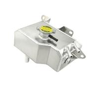 Serbatoio refrigerante Serbatoio Coolant Overflow Adatto per Mazda MX5 / Miata Expansion Mk3 NC Car Header Espansione Tappo Serbatoio Acqua di Scarico Accessori(Silver)