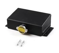 Serbatoio refrigerante Serbatoio Di Espansione Del Refrigerante In Alluminio Universale Da 1 Litro, Troppo Pieno, Contenitore Raccolta Dell'olio Serbatoio Coolant Overflow(Silver)