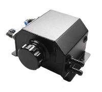 Serbatoio refrigerante Serbatoio di Espansione Troppo Pieno Liquido Di Raffreddamento Del Motore Dell'auto In Alluminio Da 1L/2L Con Indicatore Di Livello, Serbatoio Di Sfiato Universale Dell'olio(C)