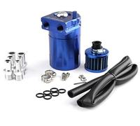 Serbatoio Refrigerante Serbatoio Di Raccolta Dell'olio In Alluminio Con Deflettore Universale Serbatoio Olio Con Filtro Di Sfiato OCC-1020A Vaschetta Acqua Radiatore(Blue)