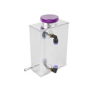 Serbatoio Refrigerante Serbatoio Refrigerante Universale In Alluminio Da 600 Ml Con Indicatore Di Livello Serbatoio Liquido Raffreddamento(Viola)