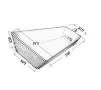 Serbatoio rigido acqua 80 l - 1 PZ Osculati - 52.194.00 - 5219400