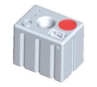 Serbatoio rigido orizzontale acqua potabile 172 l - 1 PZ Osculati - 52.194.80