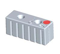 Serbatoio rigido orizzontale acqua potabile 343 l - 1 PZ Osculati - 52.194.82