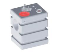 Serbatoio rigido verticale acqua potabile 170 l - 1 PZ Osculati - 52.194.90