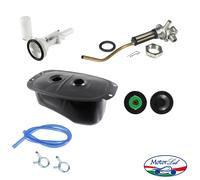 Serbatoio + rubinetto + tappo + galleggiante Vespa PX PE 125 150 200 senza mix
