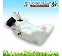 SERBATOIO TANICA CARBURANTE COMPLETO PER DECESPUGLIATORE POTATORE 25 CC PICCOLO