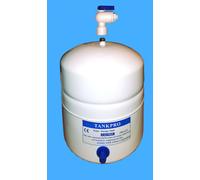 Serbatoio Tanica Metallo Accumulo Acqua 2 GPD Bianco Depuratore Osmosi Inversa