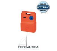 SERBATOIO TANICA PORTATILE IN ELTEX PER BARCA GOMMONE 12 LT. OMOLOGATO