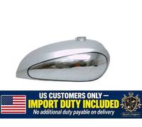 Serbatoio + tappo Norton Dominator modello 88 99 Wideline argento e lega...