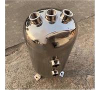 Serbatoio verticale del compressore d'aria dell'acciaio inossidabile, ricevitore d'aria portatile ad alta pressione con valvola di scarico per uso industriale e domestico