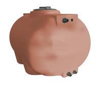 Serbatoio Verticale Finta Terracotta 300/500 Litri Cisterna per Acqua Potabile
