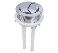 Serbatoio WC rotondo Pulsante di scarico Serbatoio dell'acqua regolabile Doppia spinta Accessori di lavaggio WC Pulsante Valvole di scarico Kit di ricambio