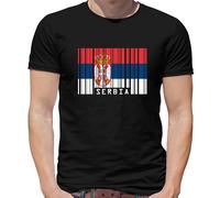 Serbia Bandiera T-Shirt - Belgrado - Balkans - Paese - Viaggio - -europe