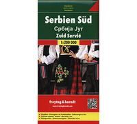 Serbia sud 1:200.000: Wegenkaart 1:200 000