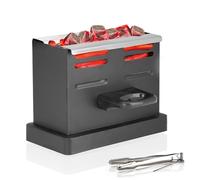 SERdeerCH Accenditore elettrico carbone 800W Bruciatore per narghile Accendi Carbonella Mini stufa elettrica calda (nero)