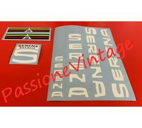SERENA 2°serie scritte bianche KIT decalcomanie/adesivi/stickers