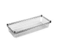 Serena Group S.R.L. Ripiano contenitore cromato, profondità 45 cm Ripiano contenitore cromato, profondità 45 cm