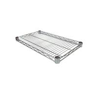Archimede Sistema Componibile, Ripiano, Grigio (Cromato), 152 x 36 x 4 cm