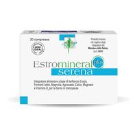 Serena Plus Integratore Menopausa 30 Compresse con Isoflavoni di Soia Fermenti