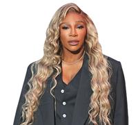 Serena Williams (Suit) Half Body Buddy Cutout
