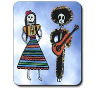 Serenade Day of The Dead Mouse Pad Piccolo Tappetino per Mouse Portatile Tappetino Scrivania for Laptop Computer Gaming 25X30Cm