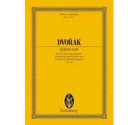 Serenade Op. 44 D Minor: op. 44. B 77. 10 wind instruments, cello and double bass. Partition d'étude.