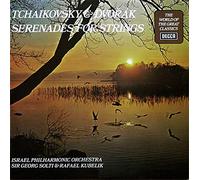 Serenades For Strings - Tchaikovsky* And Dvorak*, Israel Philharmonic Orchestra, Sir Georg Solti* And Rafael Kubelik LP